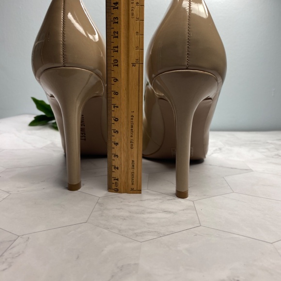 🥳Host Pick🥳 Nine West Mary Jane Nude Heels Size 9.5 - Picture 14 of 16